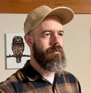 a photograph of josh drummond, creator of Artily